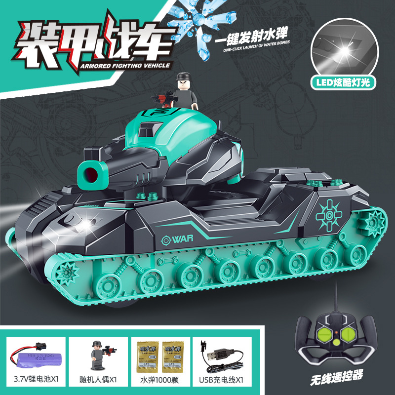 Picture of Cross-border hot children's figure remote control tank water bomb car boy gesture induction drift stunt armored car gift