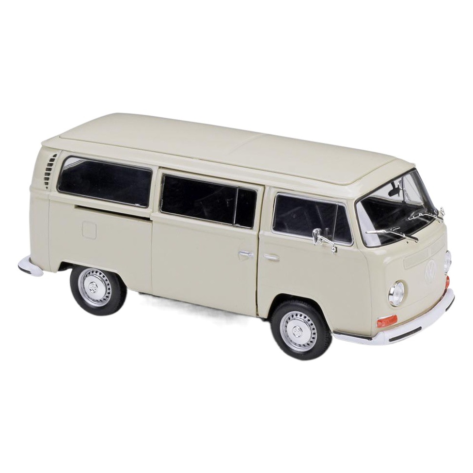 Willy WELLY1:24 Volkswagen 1972 T2 BUS BUS van simulation alloy car model toy