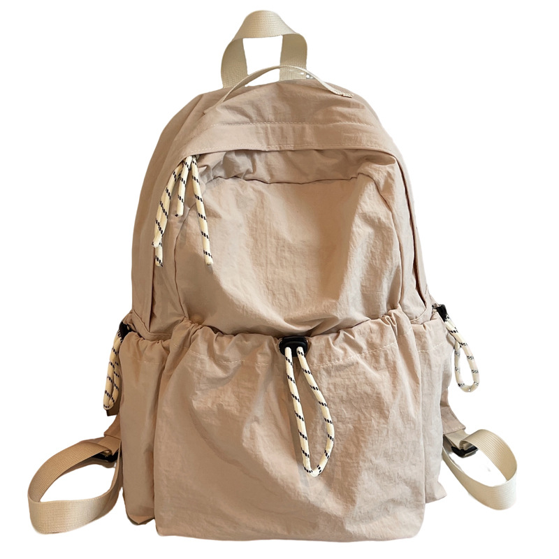 Picture of Lightweight Backpack Women's 2024 New Casual All-match Nylon Travel Backpack Student School Bag Large Capacity