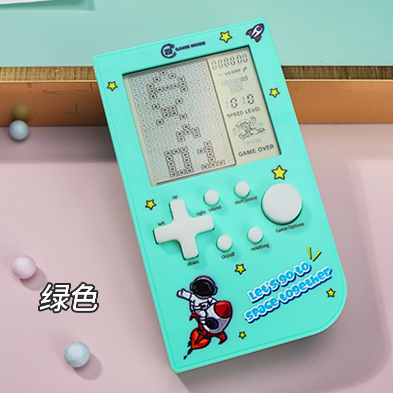 Picture of Cross-border Large-screen Handheld Student Kidsren's Puzzle Nostalgic Retro Portable Digital Game Console Toy