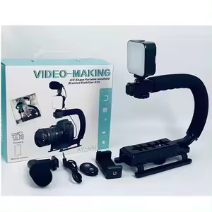 Picture of Mini compact rechargeable light supplement mobile phone shooting bracket short video light supplement self-timer live tofu light