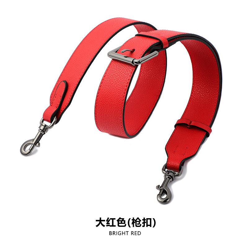 Picture of Ma Huangshi MHS-A-9 Litchi-grain Cowhide Bag Replacement Strap Dionyor Bag Long Shoulder Strap All-match Wide Shoulder Strap