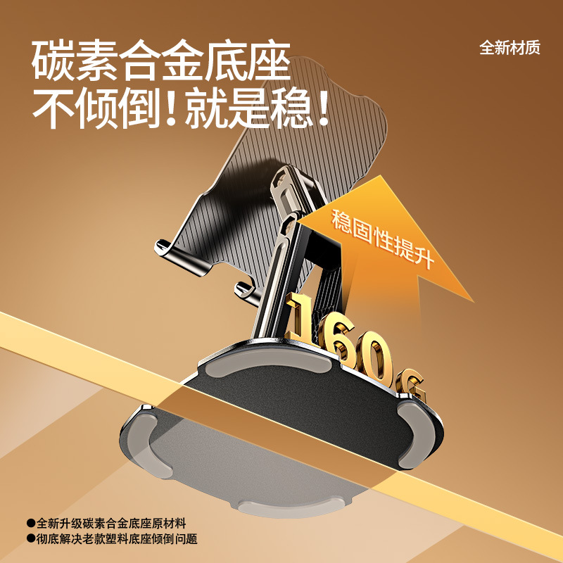 Picture of Mobile Phone Holder Wholesale Live Broadcast Holder Folding Photo Tablet Collection Manufacturer Desktop Lazy Person Creative Multi-Function
