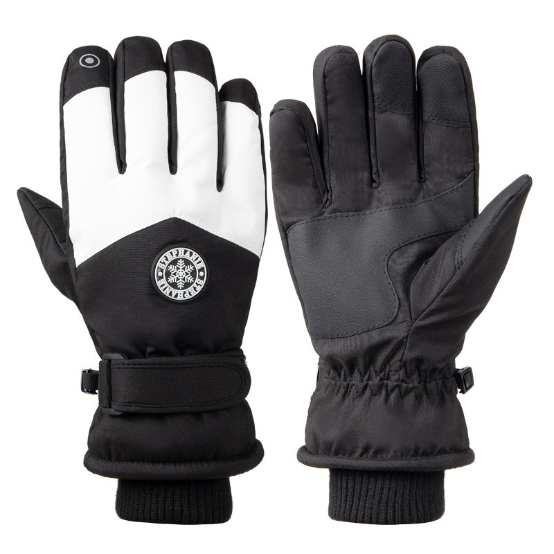Picture of Winter Ski Gloves for Men and Women Couple Riding Sports fleece-lined Thickened Warm Windproof Waterproof Riding Cold-proof Gloves