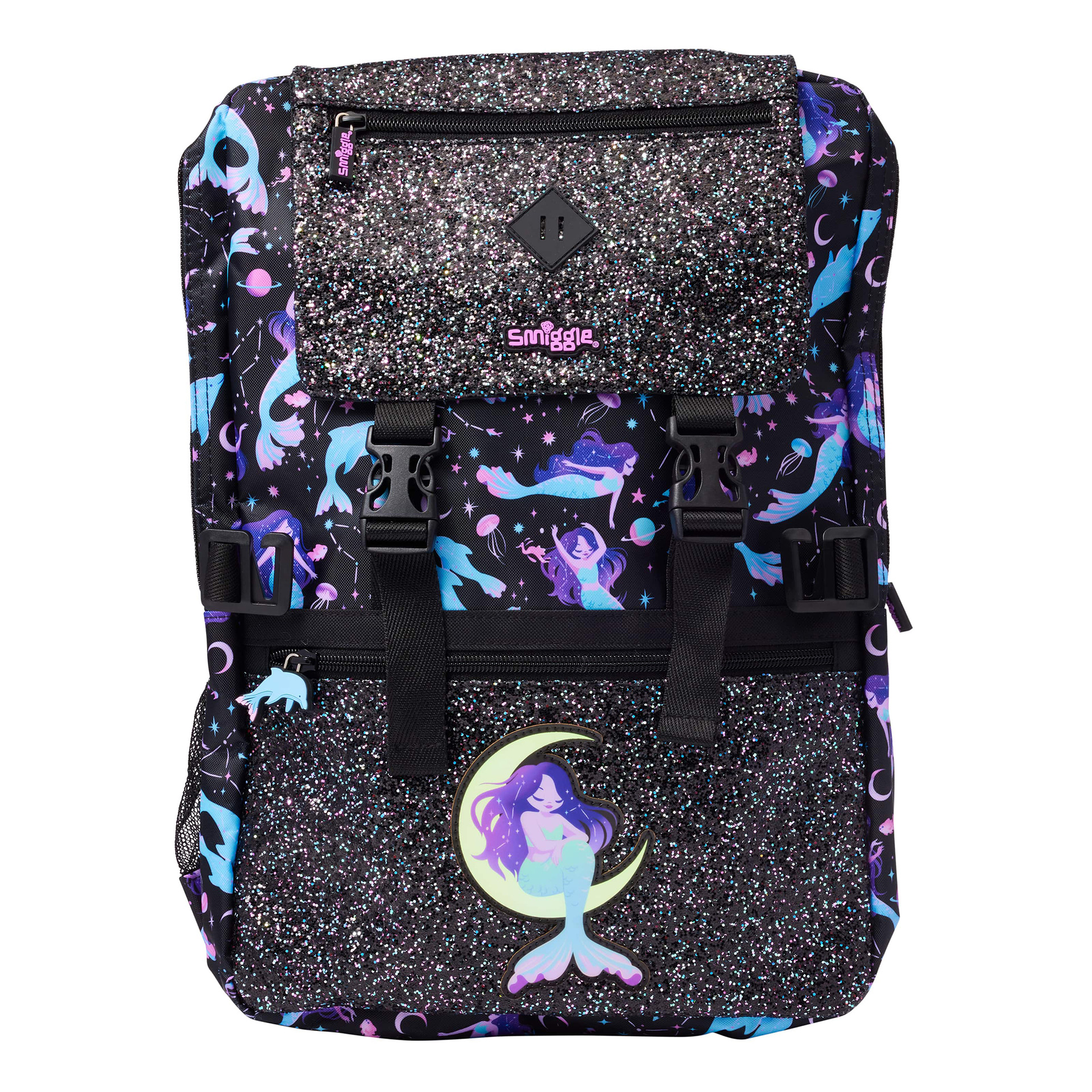 Picture of New Zealand smiggle School Bag Student Large Grade 4-6 Backpack Boys and Girls Children Backpack
