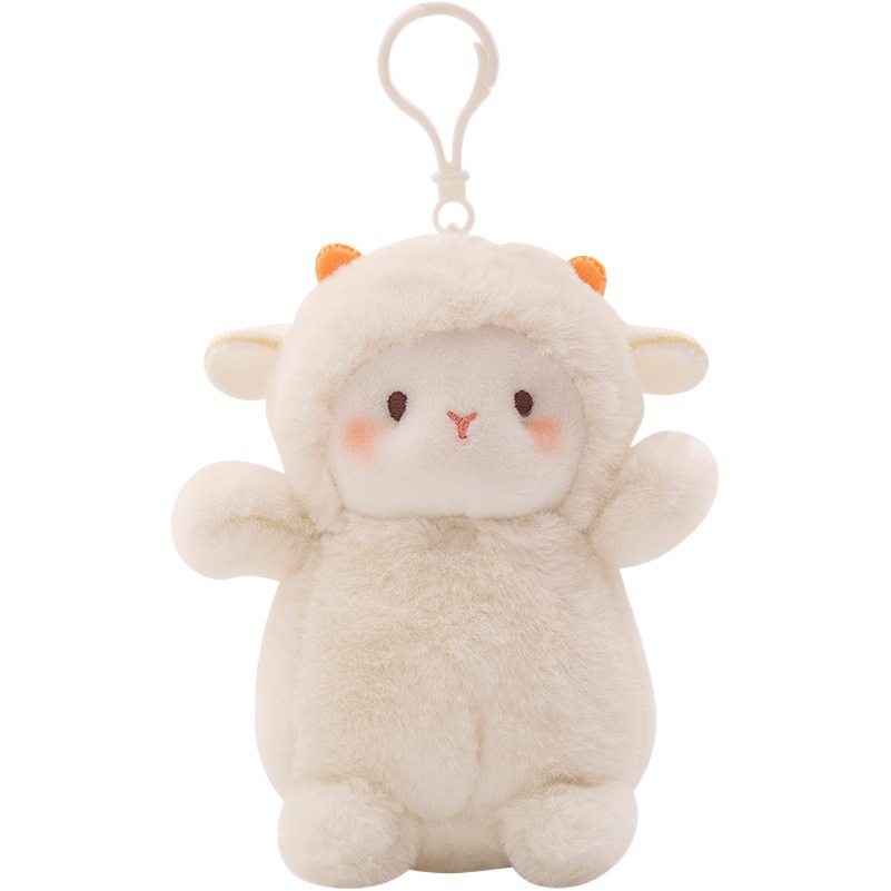 Bonnie Rabbit Lamb Keychain Pendant Small Doll Rabbit Fur Grabber Stuffed Bag Doll Stuffed Toy Wholesale