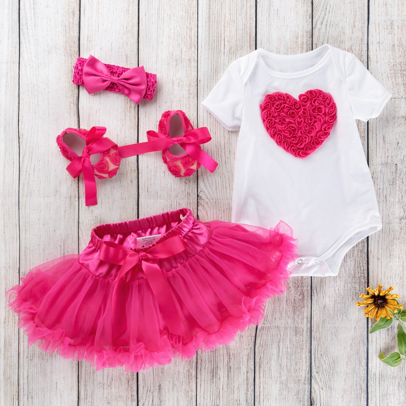 Picture of Cross-border ins Children's Wear Mother's Day Gift Baby Girl Cartoon Hare Purple Pouce Dress Set Baby Skirt