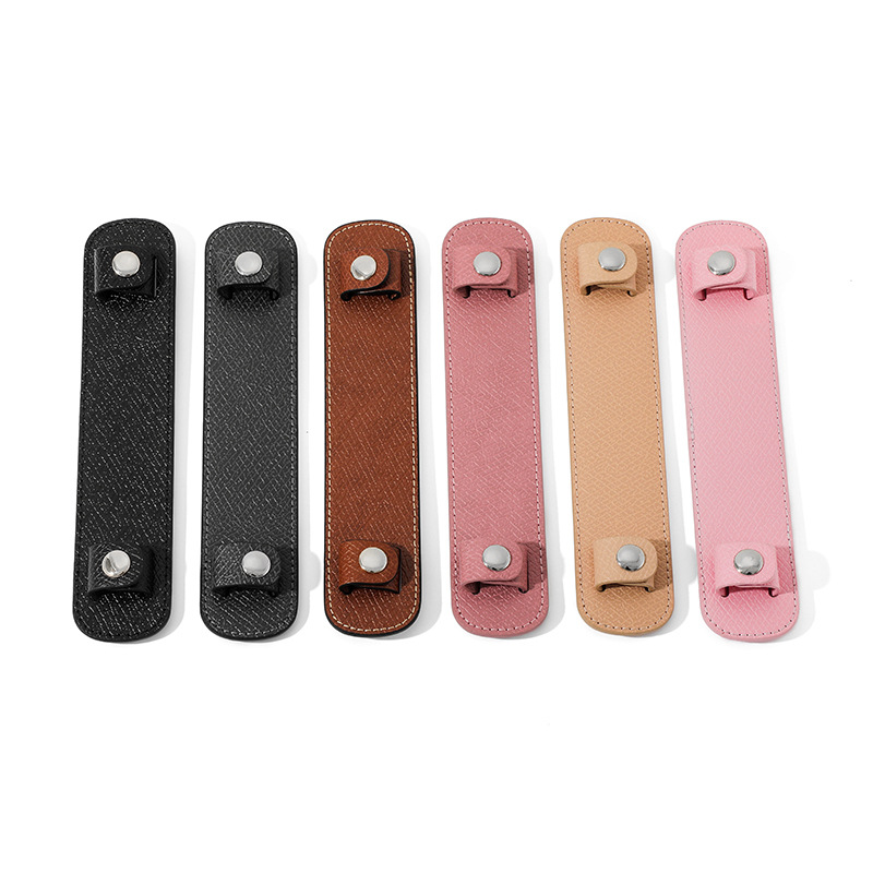 Picture of Long Handle Large Shoulder Strap Retrofit Decompression Shoulder Pad D-49 Cowhide Non-slip Fixed Shoulder Bag Accessories
