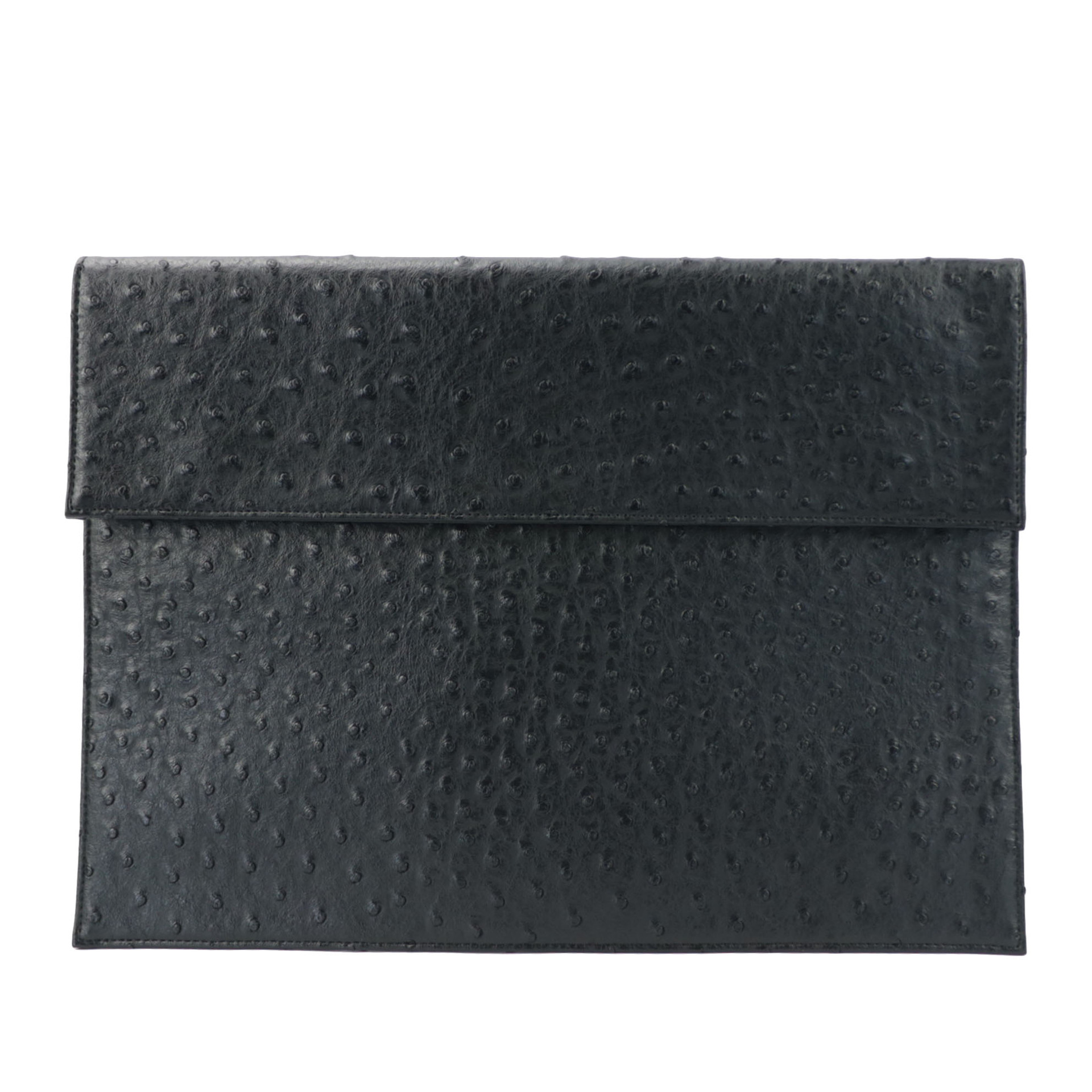 Picture of PU13/15 inch Apple laptop bag fashion ostrich pattern envelope bag business leather clutch sleeve bag