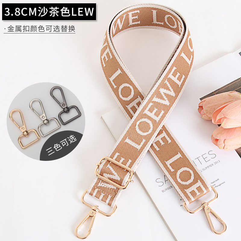 Picture of Letter Pattern Women's Bag with Accessories Replacement Crossbody Strap Shoulder Underarm Bag Vegetable Basket Transformation Universal Strap