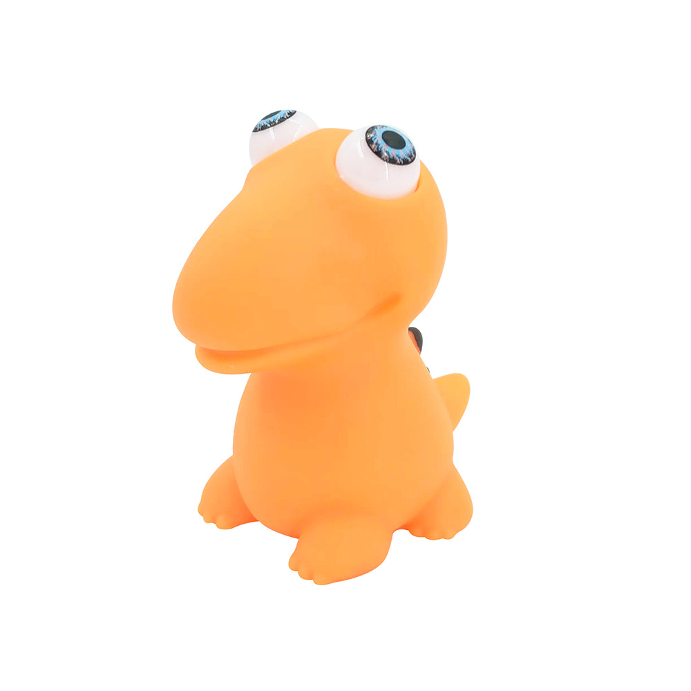 Picture of Cross-border cartoon factory direct decompression animal squeeze doll decompression pinch music stare eye vent toy