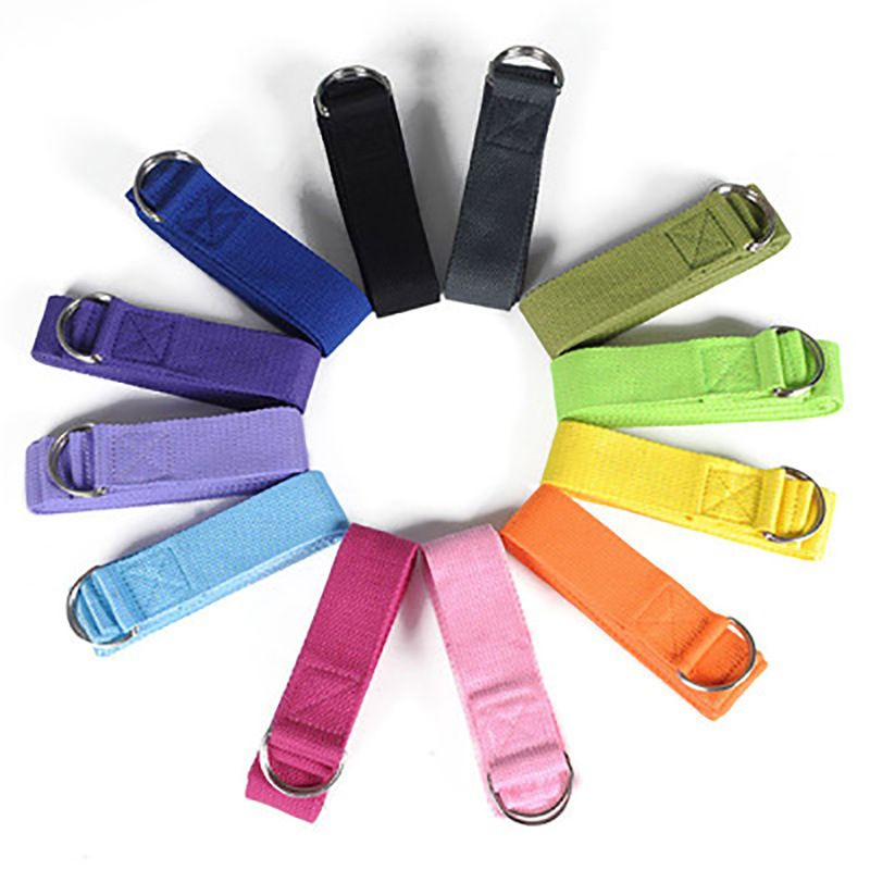 Picture of Wholesale Yoga Stretch Belt 1.8m Polyester Cotton Extended Beginners Stretch Stretch Yoga Auxiliary Supplies