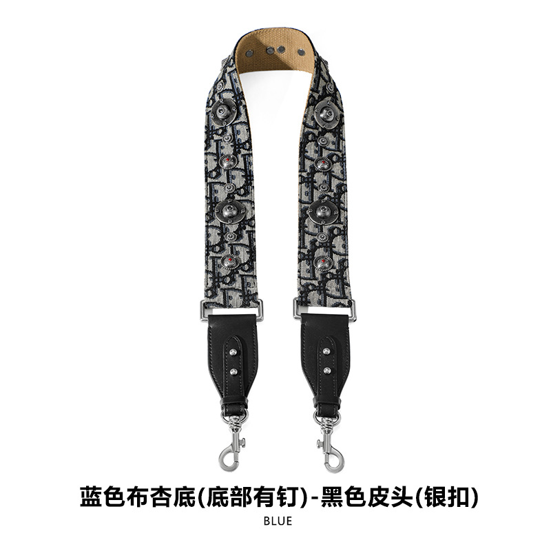 Picture of Mahuangshi MHS-F-66 Wide Bag with Canvas Shoulder Strap Shoulder Crossbody Cowhide Bag Accessories Bag Strap Comfortable D