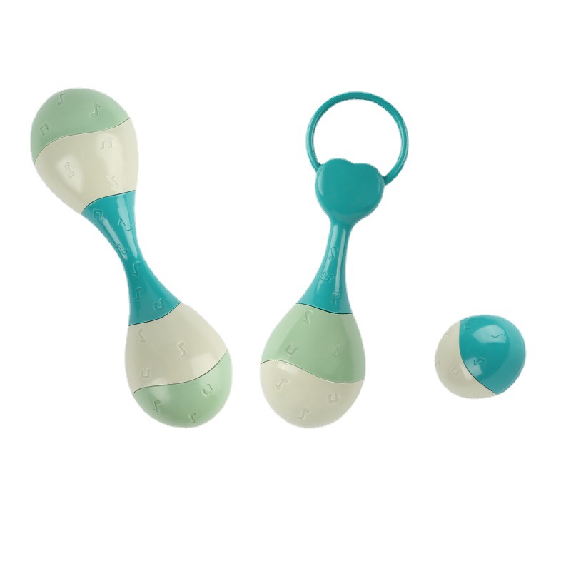 Picture of [] Baby Educational Early Education Note Sand Hammer Hand Rattle Toy Early Education Baby Pursuit Training Grasping
