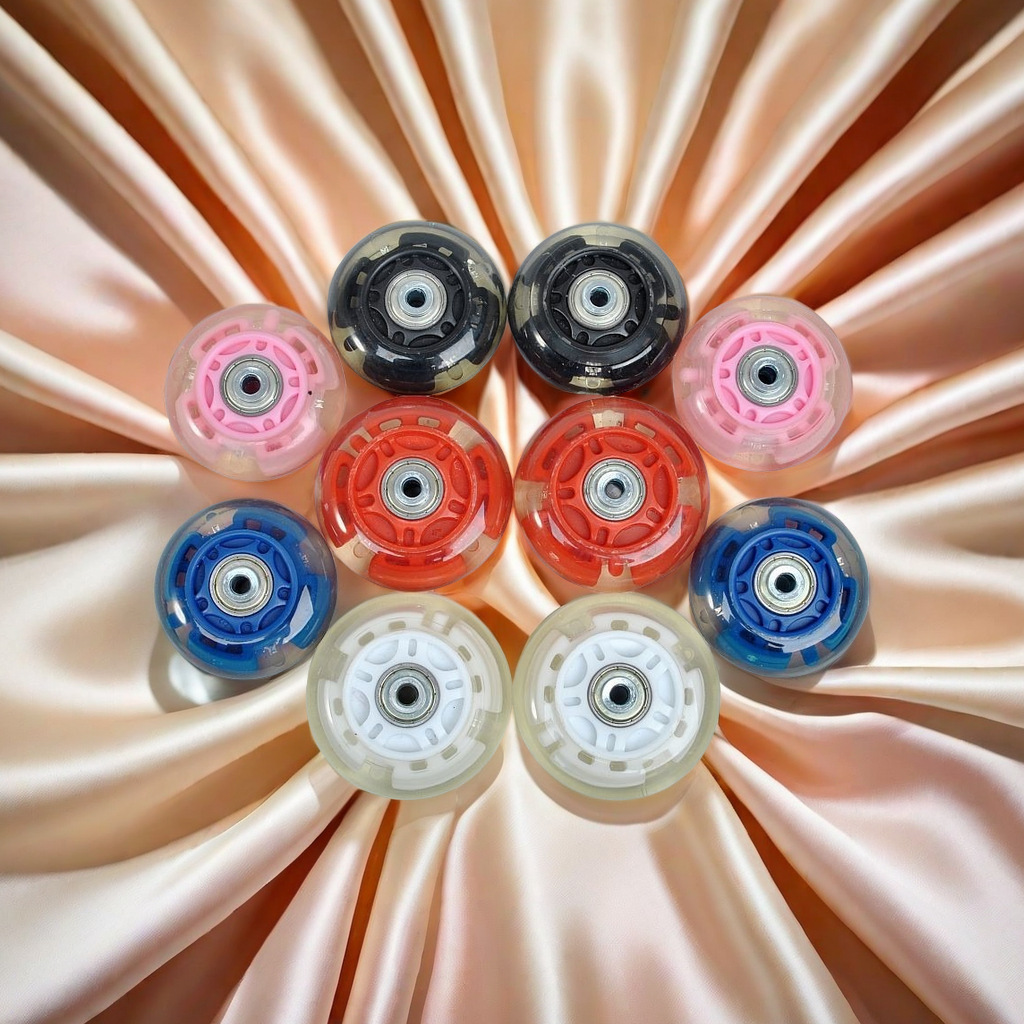 Picture of Factory Direct Supply of 80mm Skates, Scooter, Vitality Board, New Material, Environmentally Friendly and Wear-Resistant Pu Flash Wheels