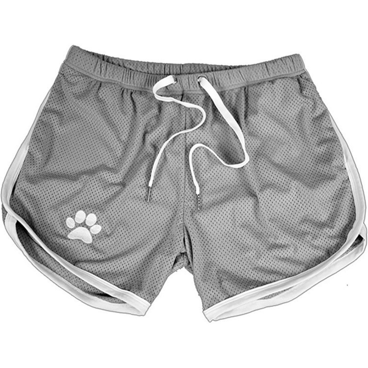 Picture of Summer Sports Men's Muscle Fitness Leisure Mesh Breathable Three-point Pants Running Training Beach Quick-drying Breathable Shorts
