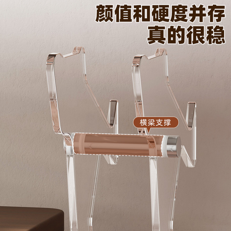 Picture of Game handle bracket storage rack headset rack thickened acrylic transparent universal handle display rack wholesale