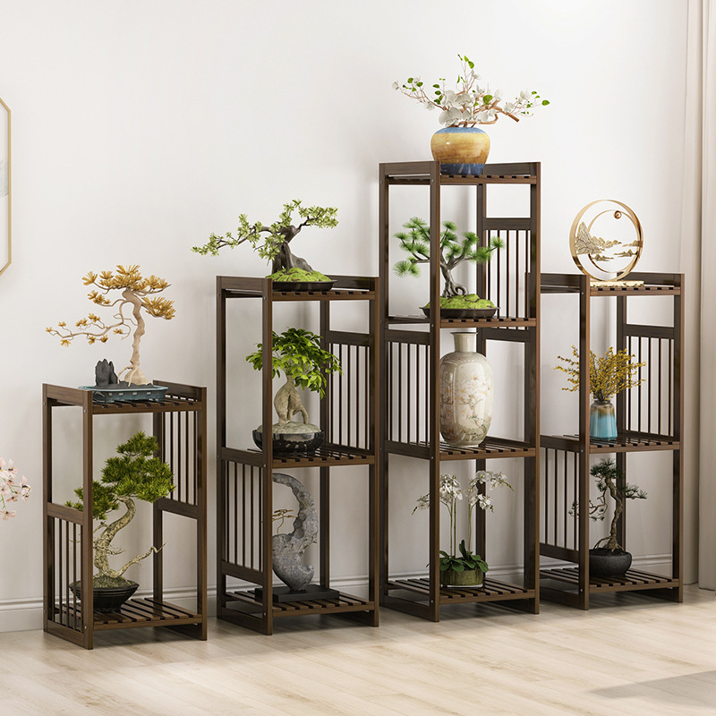 Picture of Household Living Room Indoor Fleshy Flower Rack Balcony Multi-layer Floor-standing Flower Rack Pot Rack Simple Windowsill Storage Rack