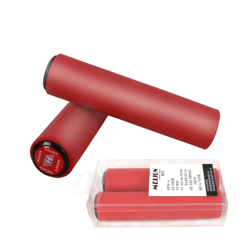 Picture of Silicone Handle Set Mountain Bike Bicycle Handle Silicone Handle Set Handle Set Cross Border