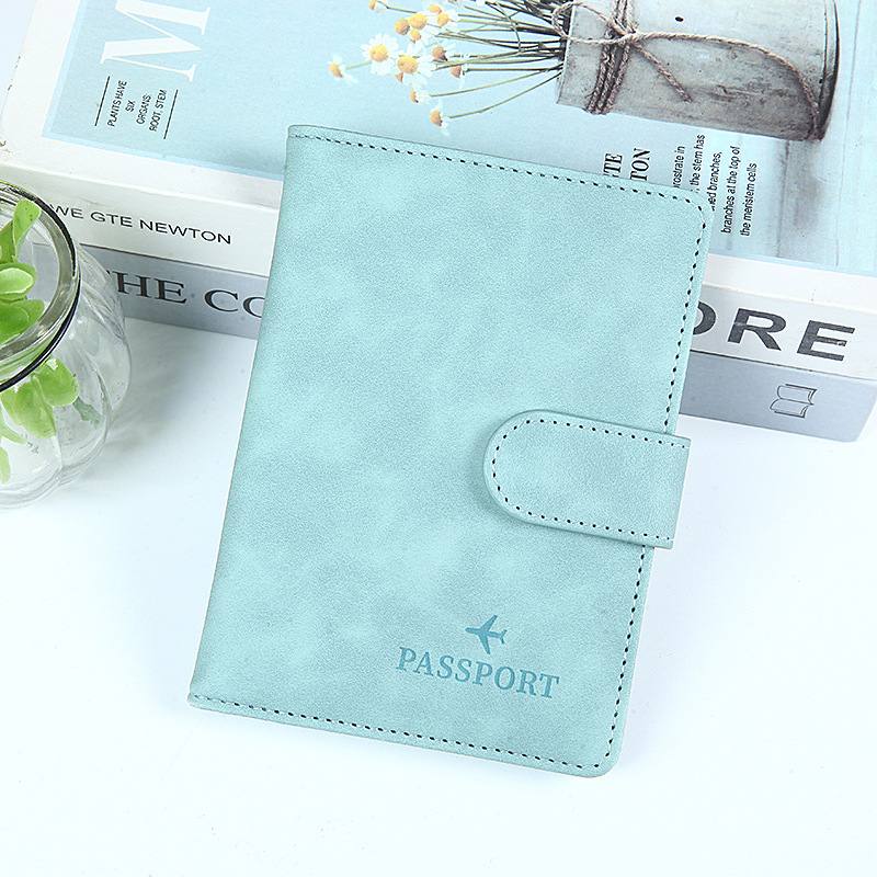 Picture of Spot New Rfid Passport Holder Convenient Multi-Functional Document Holder Pu Material Storage Travel Passport Bag