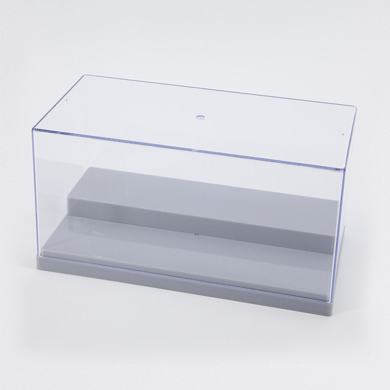 Picture of Two-story Flat Step Acrylic Display Box Animation Hand-made Model Toy Ornaments Transparent Dustproof Storage Cabinet