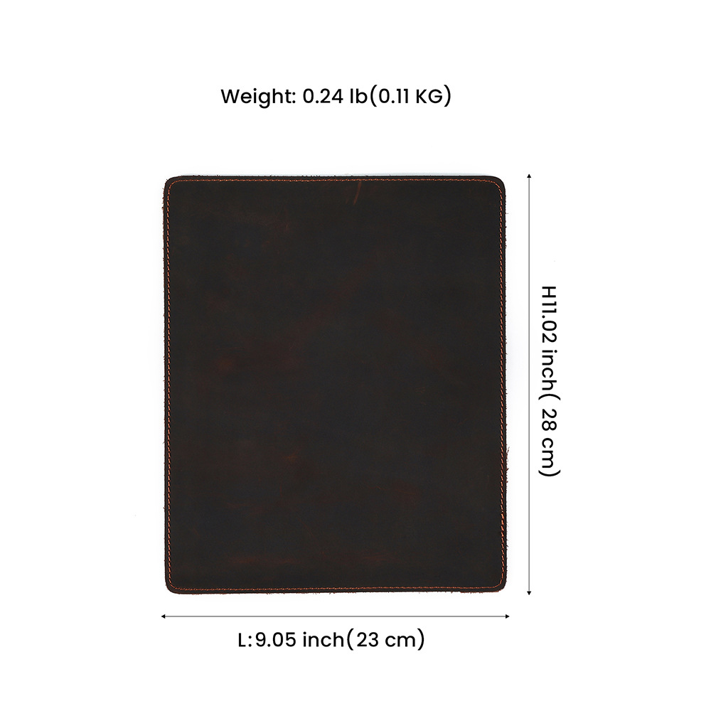 Picture of Factory direct leather business office mouse pad small size non-slip wear-resistant durable leather mouse pad