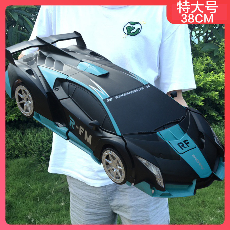 Picture of Children's remote control deformation car induction change body King Kong robot remote control car boy toy car stall