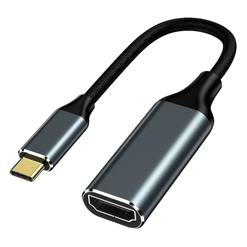 Cross-border type-c to hdmi adapter 4K notebook computer converter screen converter mobile phone wired screen converter