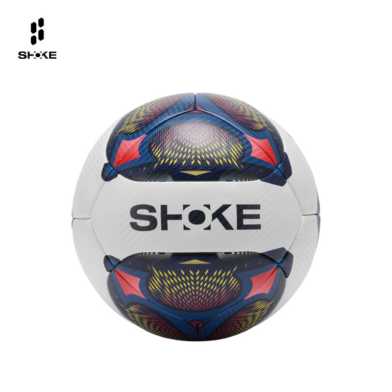 Picture of SHOKE Source Factory Football League Professional Match Football Pu Leather Adhesive Heat Fit No.3 No.4 No.5 Football