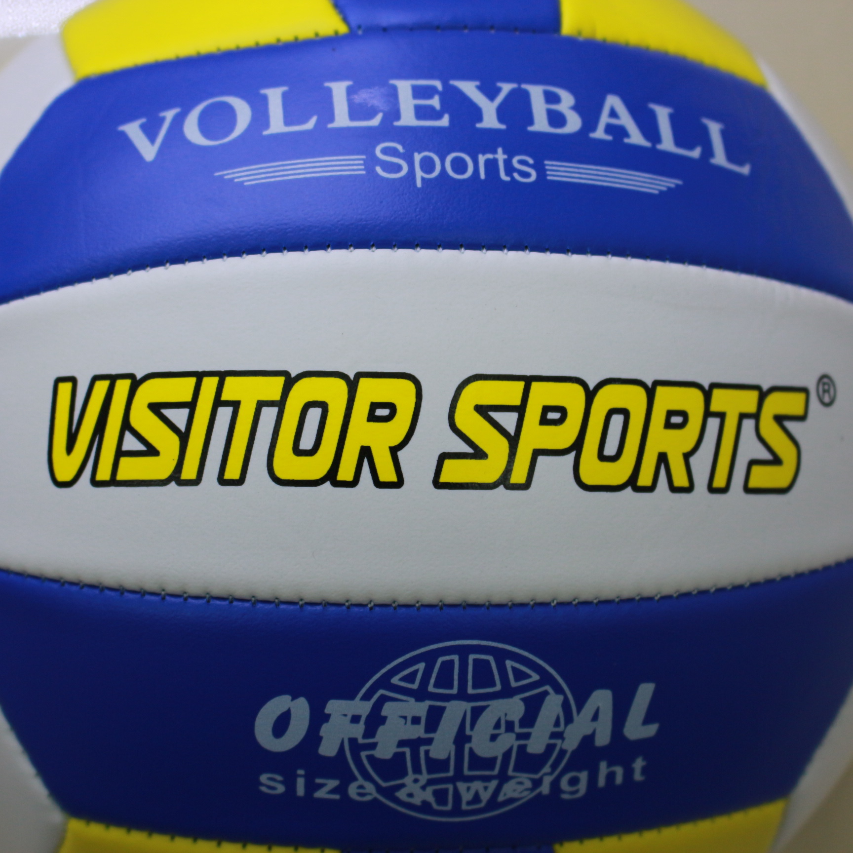 Picture of Authentic No.5 yellow blue white foam volleyball senior high school entrance examination standard competition soft volleyball large quantity discount can be issued on behalf