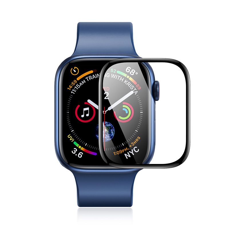 Picture of Applicable to AppleWatch HD watch protective film wholesale Apple iWatch full screen 3D composite film two pieces