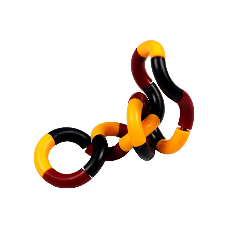 Picture of Creative Decompression Macaron Finger Infinite Rubik's Cube 18 Section Deformation Twist Rope Variables Twist Pocket Toy