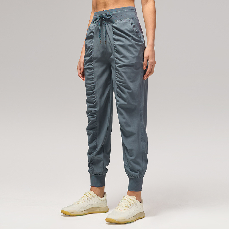 Picture of High-Waisted Loose Quick-Dry Sports Pants for Women, High-Elastic Long Pants, Casual Jogger Sweatpants, Yoga Pants, Breathable Fitness Running