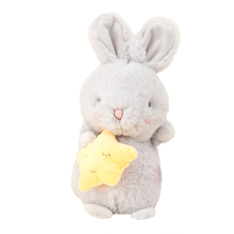 Picture of Cute Jade Rabbit Pillow Personalized Sofa Pillow Moon Rabbit Plush Toy Doll Girls Sleeping Doll