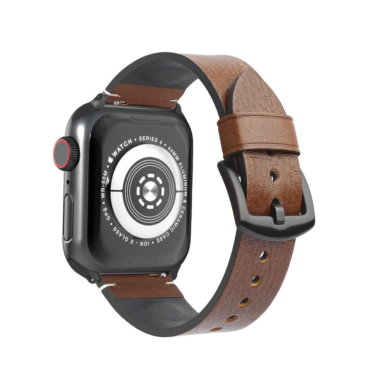Picture of For Apple watchse983456 Apple Watch iwatch7 Top Layer Cowhide Eyes Leather Watch Strap