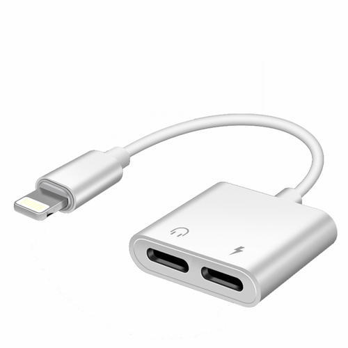 Picture of Apple two-in-one adapter headset charging dual-lightning adapter suitable for Apple iphone