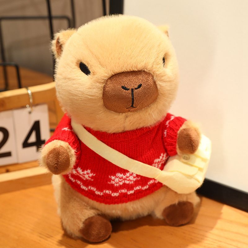 Picture of Kapibei's Popular Bala Doll Plush Toy Clothes Capybara Internet Celebrity Cute Doll Rag Doll Gift