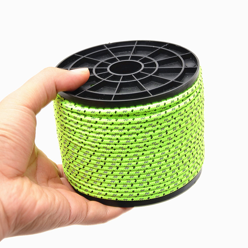 Picture of 50m Outdoor Camping Tent Windproof Rope Reflective Rope Beach Canopy Ground Nail Fixed Rope Drawstring 4mm Thick