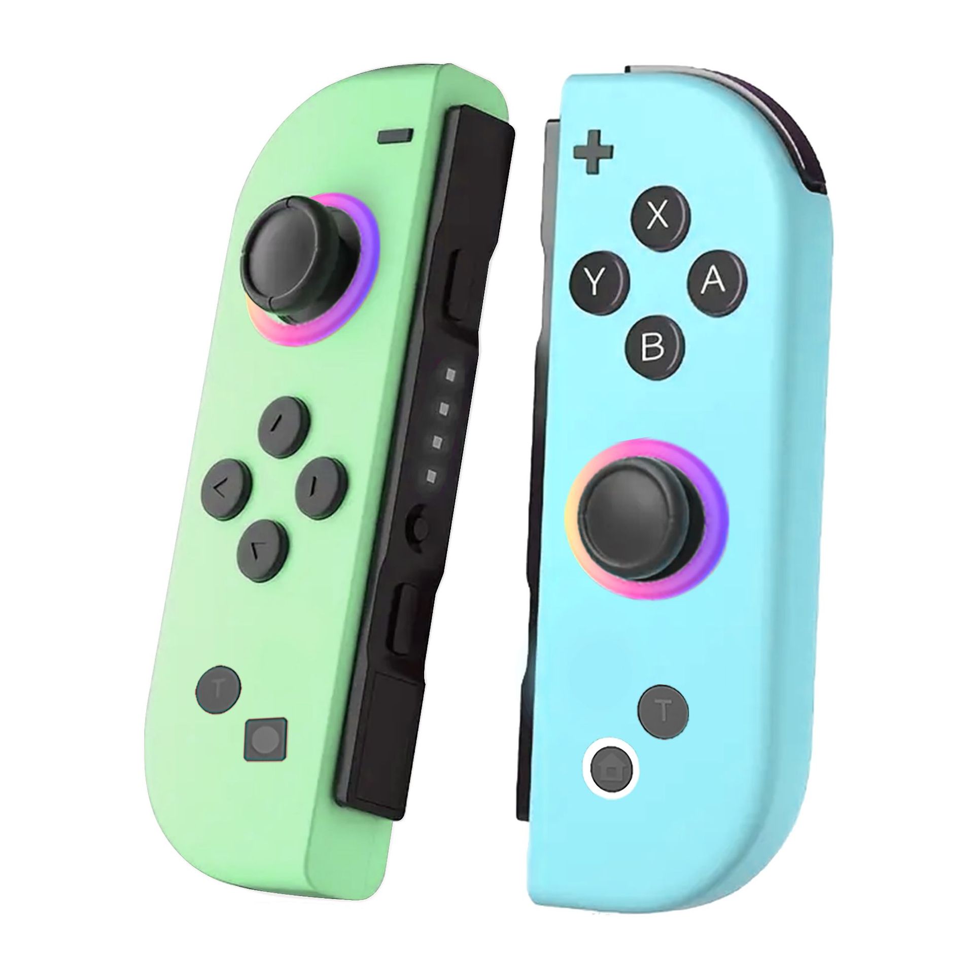 Picture of joycon handle ns left and right handle with six-axis vibration somatosensory switch handle rocker RGB aperture JC172