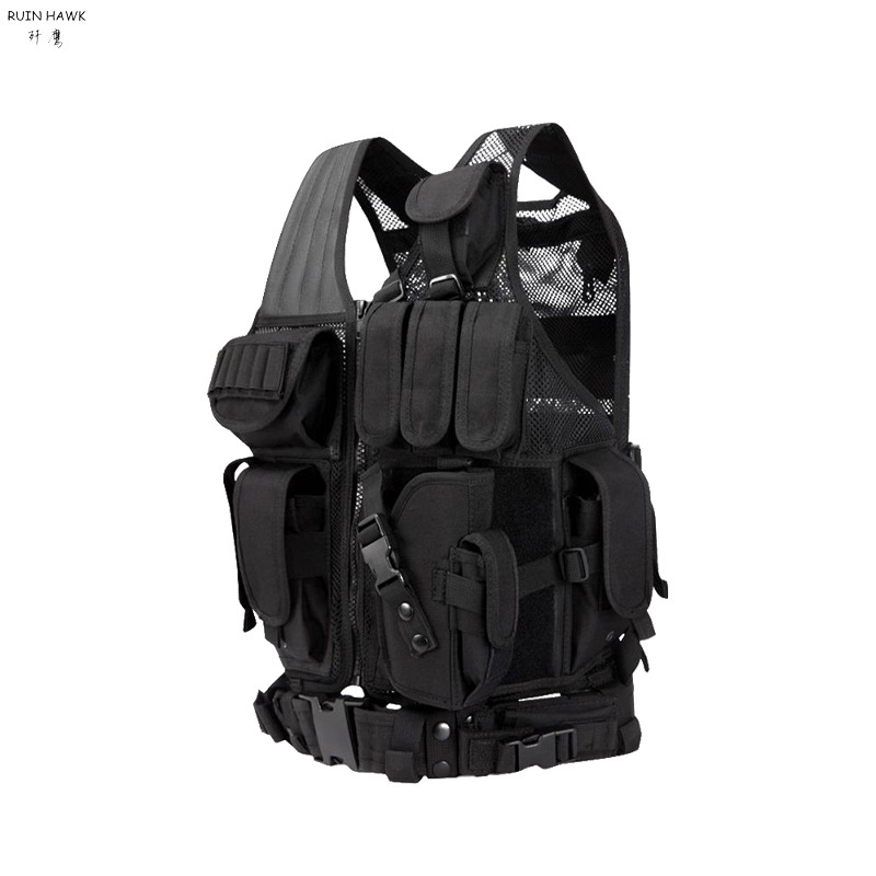 Picture of Factory direct tactical vest multi-functional grid vest outdoor protective equipment CS summer breathable training clothing