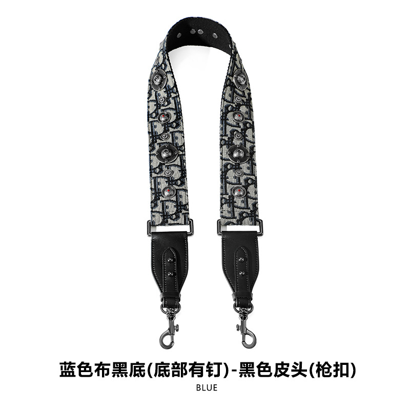 Picture of Mahuangshi MHS-F-66 Wide Bag with Canvas Shoulder Strap Shoulder Crossbody Cowhide Bag Accessories Bag Strap Comfortable D