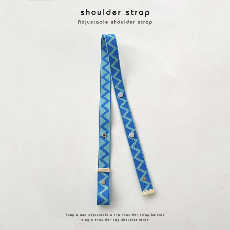 Picture of Adjustable Bag Strap Niche Design Knitted Shoulder Bag Crossbody Bag PU Leather Handbag Shoulder Strap Replacement Accessories