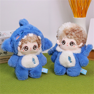 Picture of Factory wholesale wedding throwing interactive doll boutique 8-inch grasping doll plush toy clip Doll Doll batch