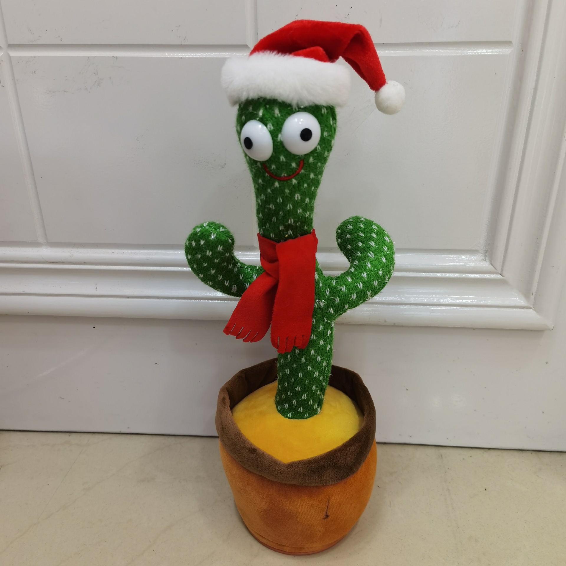 Picture of Tiktok same cactus talking toy dancing singing recording twisted cactus cross-border Amazon toy