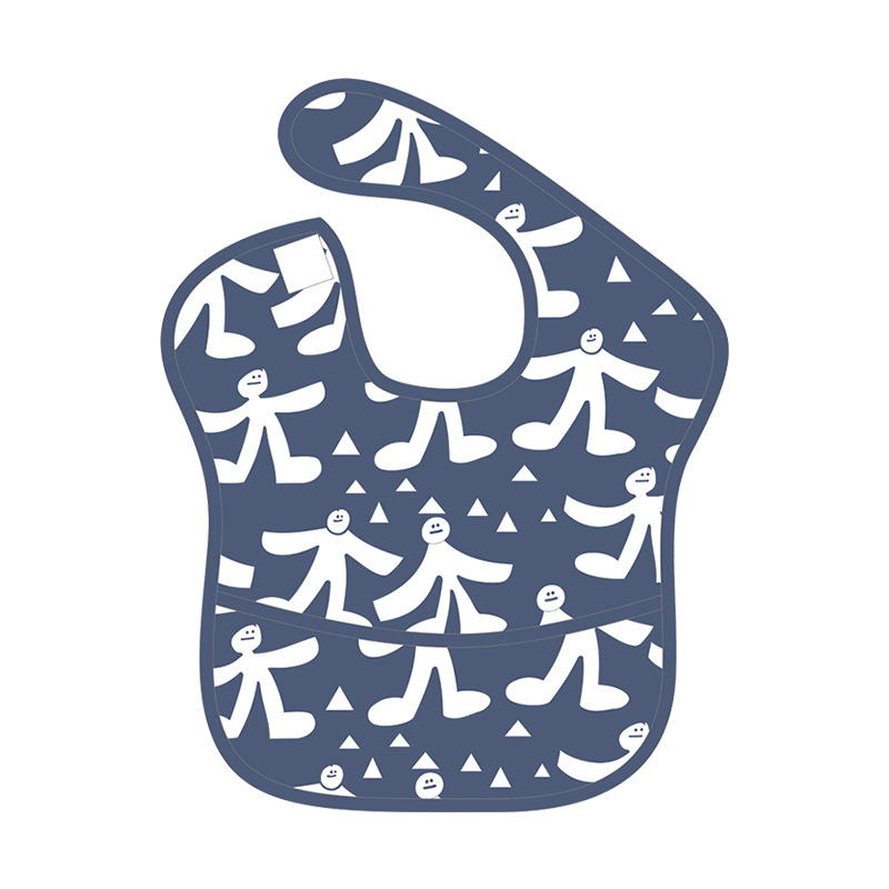 Picture of Summer Baby Waterproof Saliva Napkin Bib Kidsren's Eating Bag Feeding Supplement Bag 1-4 Years Old Anti-Vomiting