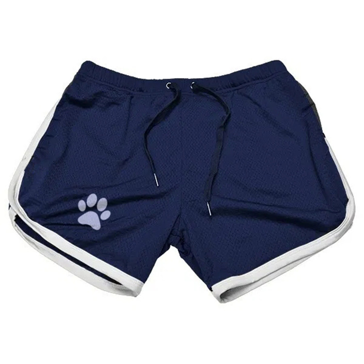 Picture of Summer Sports Men's Muscle Fitness Leisure Mesh Breathable Three-point Pants Running Training Beach Quick-drying Breathable Shorts