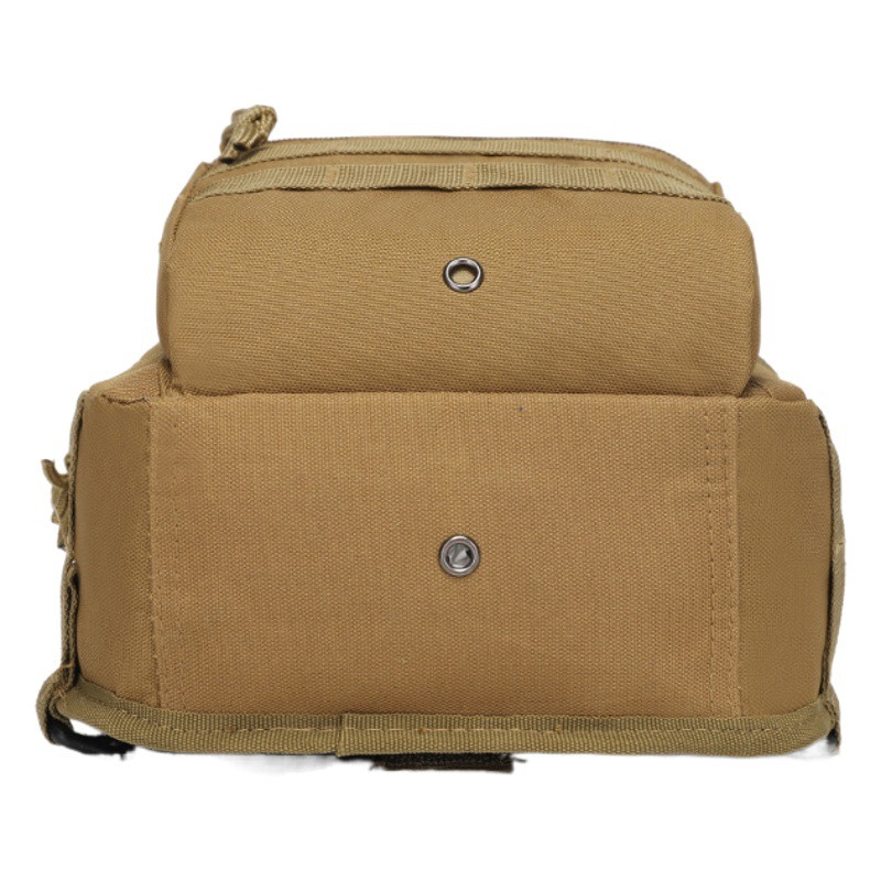 Factory Spot Canvas Riding Bag Camouflage Outdoor Sports Small Chest Hanging Bag Single Shoulder Crossbody Outdoor Tactical Chest Bag