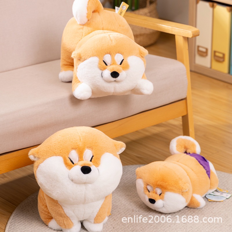 bilibili2024 new Animal Planet X west wind cornucopia a Shiba Inu dog medlar series fashion toy hug