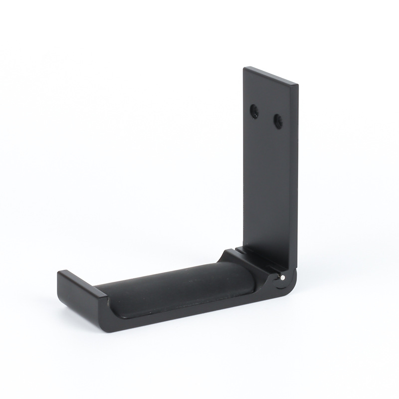 Picture of Metal Rotating Headset Bracket Office Desk Internet Cafe Folding Aluminum Alloy Hanger Wall Hanging Creative Display Stand