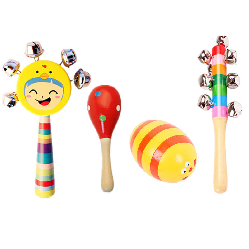 Picture of Newborn Baby Toy Puzzle Hand Grab Rattle 3 to 6-12 Months Baby Boys and Girls 0-1 Years Old Grab Rattle